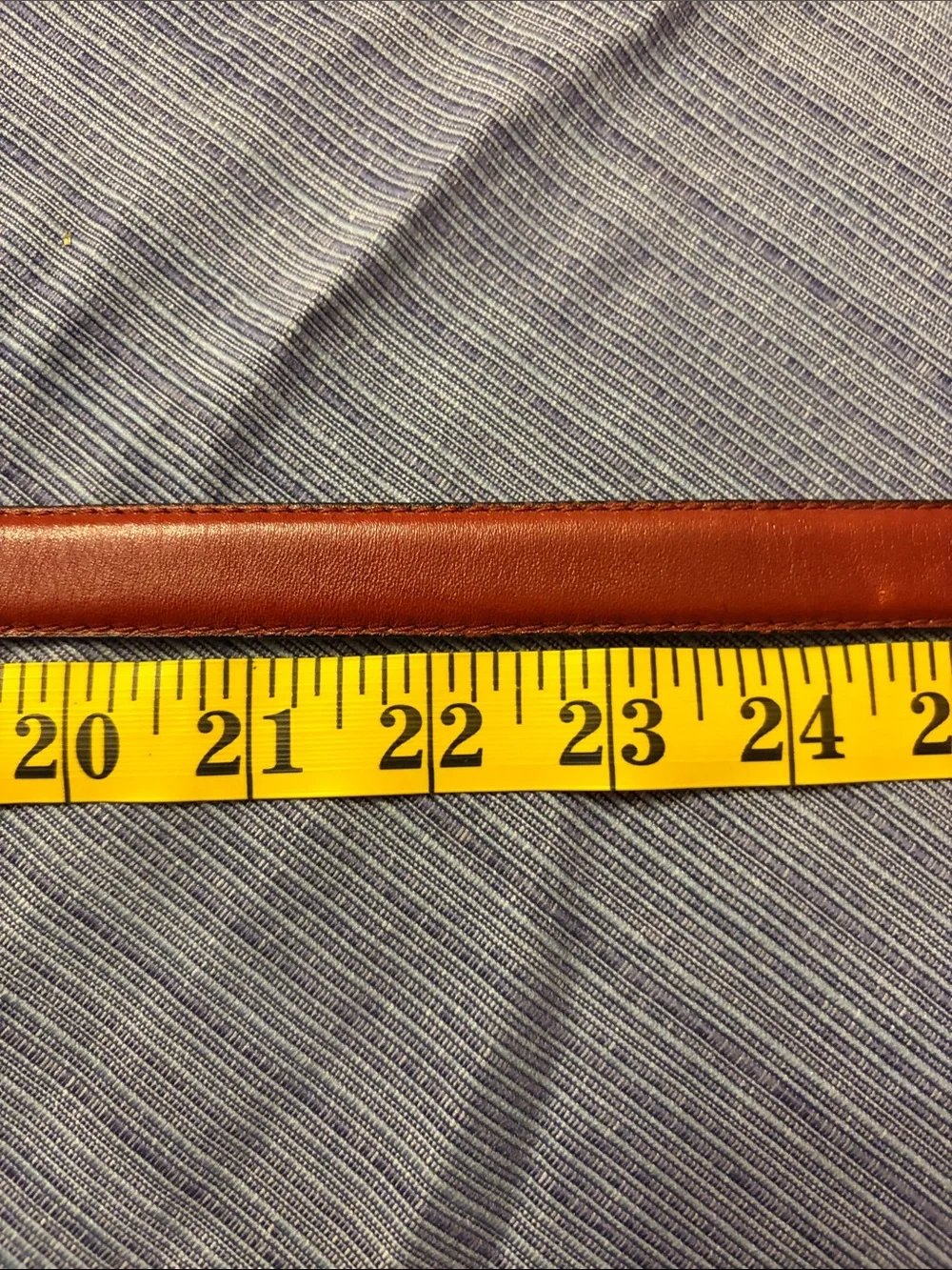 Women’s brown leather belt